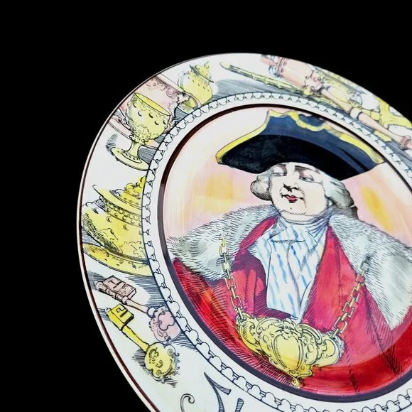 Vintage Royal Doulton Collectible Plate The Mayor Professional Series D6283 - Picture 12 of 12